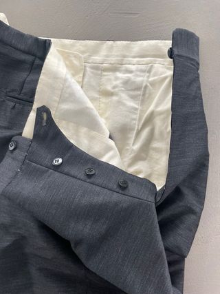 Abito elegante uomo sartoria MAIORINO grigio.