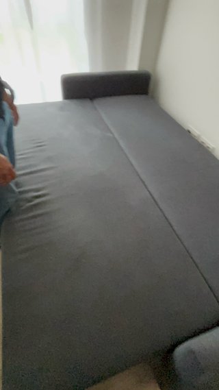 Sofá Cama IKEA 3 Plazas 220x100cm Gris + colchon