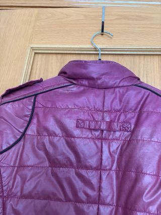 Cazadora vintage rosa talla M