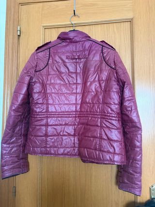 Cazadora vintage rosa talla M