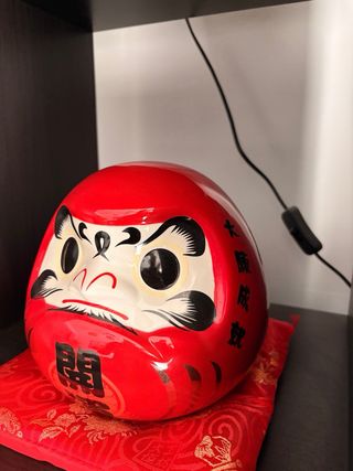 Daruma grande japones cerámica