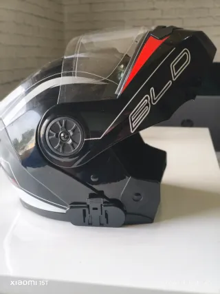 Casco Modular BLD Homologado Negro/Rojo