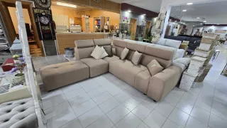 Sofá Dolce Beige Tela
