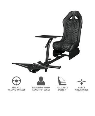 Sedile Playseat Trust GXT con kit Logitech.