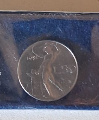 3 monete - 50 lire 1990-1991 senza rombo fdc