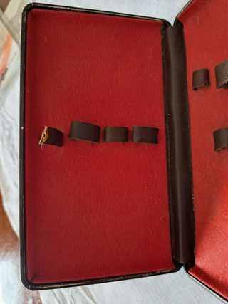 Custodia vintage cofanetto portaoggetti