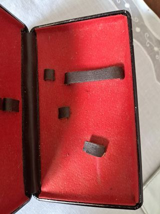 Custodia vintage cofanetto portaoggetti