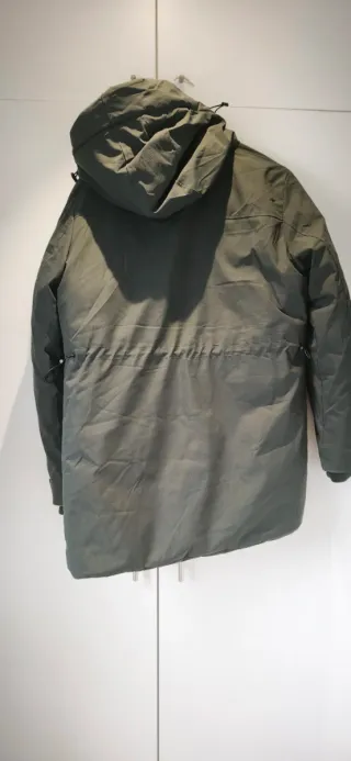 Parka de invierno verde
