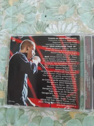 CD Eros Ramazzotti Live