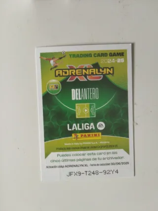 Cromo Leo Messi Dynasty 2011-12 Adrenalyn