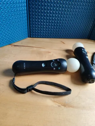 2 Mandos Playstation Move PS3 Sony