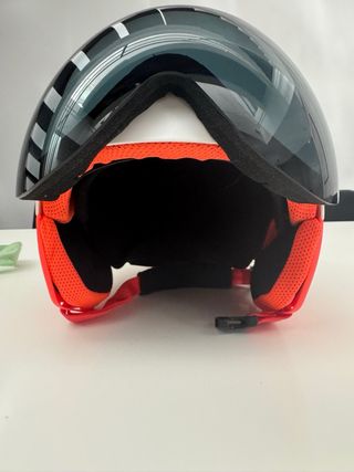 Casco esquí T10/11 niño con gafas