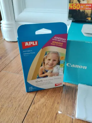 Impresora Canon Selphy CP740 + Papel Fotográfico