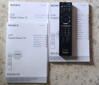 Televisión Sony Bravia Negra