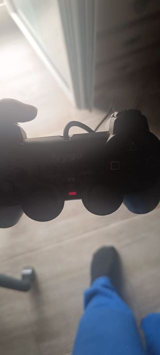 Pack 2 Mandos Negros Playstation 3 PS3 PC