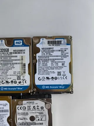 Lote 5 x HDD 320GB