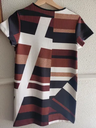 Vestido Zara Talla S Multicolor