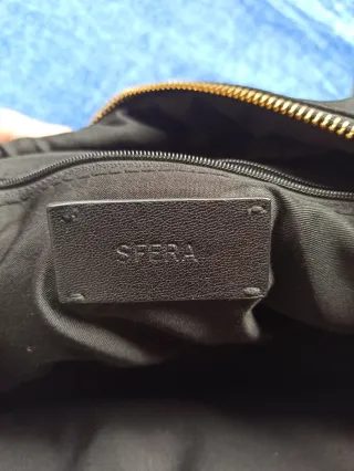 Bolso negro Sfera