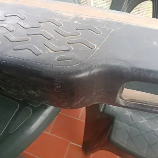 Parachoques Trasero Fibra Land Rover II