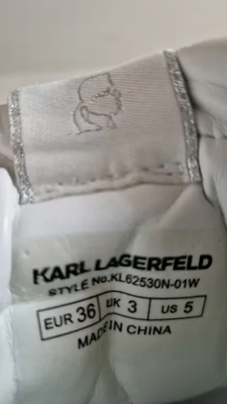 Sneakers Karl Lagerfeld bianche n.36