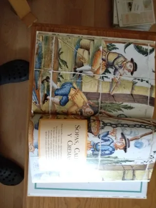 Libro de cocina española.