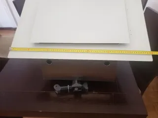 Campana extractora Teka blanca .