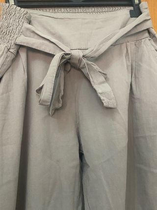 Pantaloni donna estivi tortora tg M