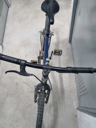 Bicicleta infantil azul