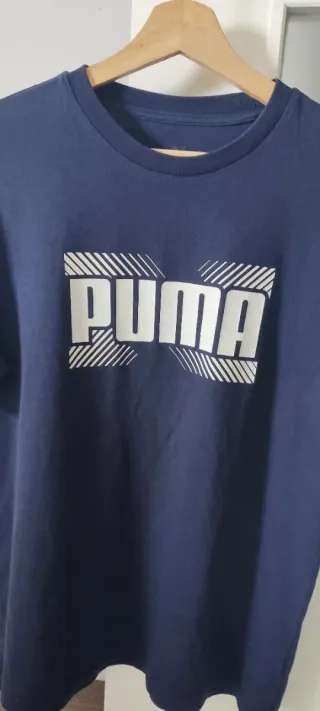 Camiseta Puma Talla M Azul