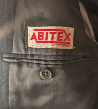 Abito completo uomo gessato Abitex