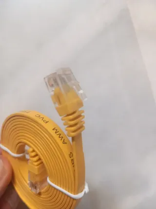 Cable de red Ethernet 1.5m Amarillo