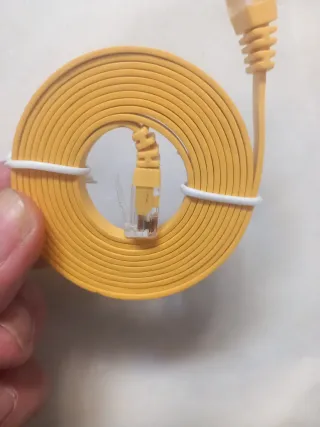 Cable de red Ethernet 1.5m Amarillo