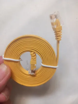 Cable de red Ethernet 1.5m Amarillo