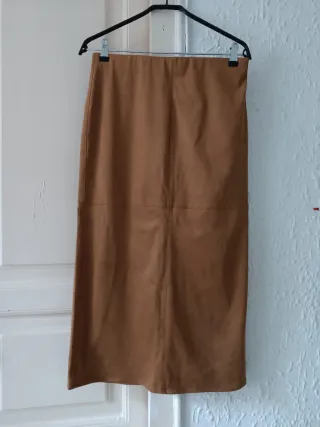 Falda efecto ante Stradivarius Talla M