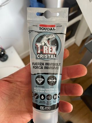 Soudal T-Rex Cristal Adhesivo Transparente