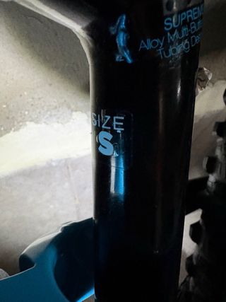 Bici Eléctrica Montaña Negra/Azul