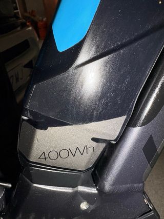 Bici Eléctrica Montaña Negra/Azul