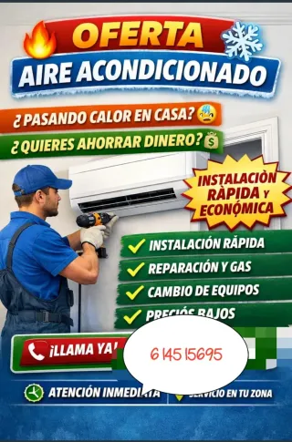 Instalación de Aire Acondicionado y Recarga de Gas