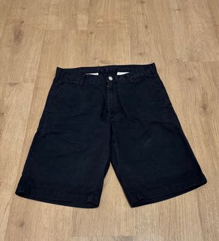 Carhartt chinos WIP Presenter Short for work black
