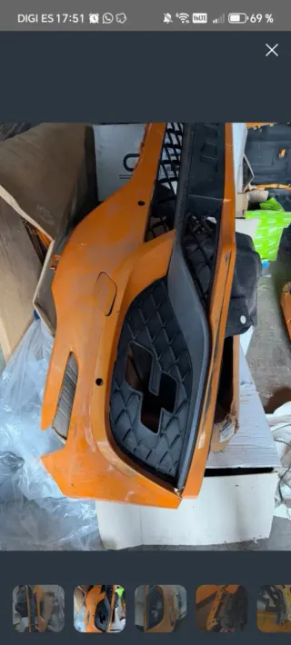 Paragolpes Megane IV RS