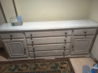 Mueble de salón de madera