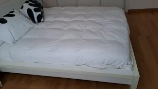 Cama Doble Ikea Blanca 150x200 cm