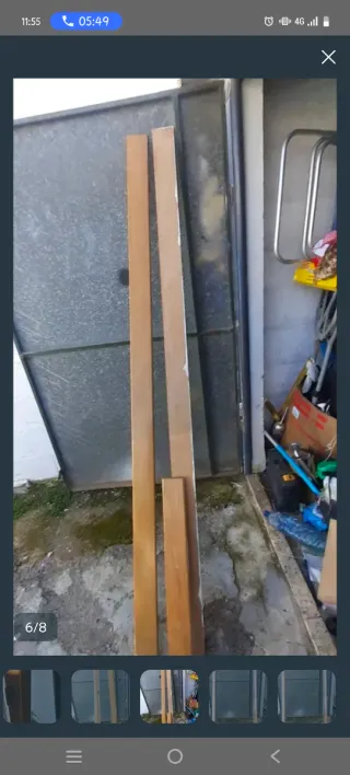 Puerta de pino completo