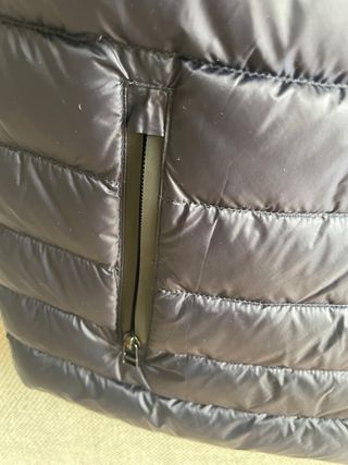 Chaleco Plumas Hero Seven Azul  nuevo. Talla L