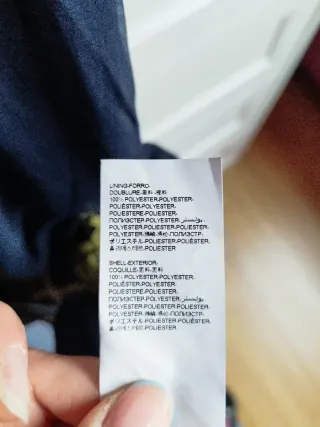 Falda Desigual bordada azul y dorada