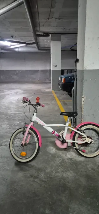 Bici infantil niña rosa