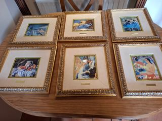 Cuadros reproducciones miniatura