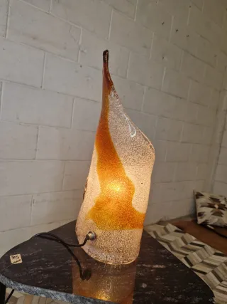 Lámpara Sobremesa Murano naranja