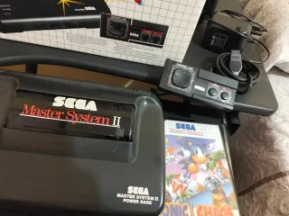 Sega Master System II Consola Negra