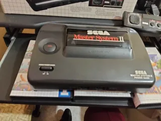 Sega Master System II Consola Negra